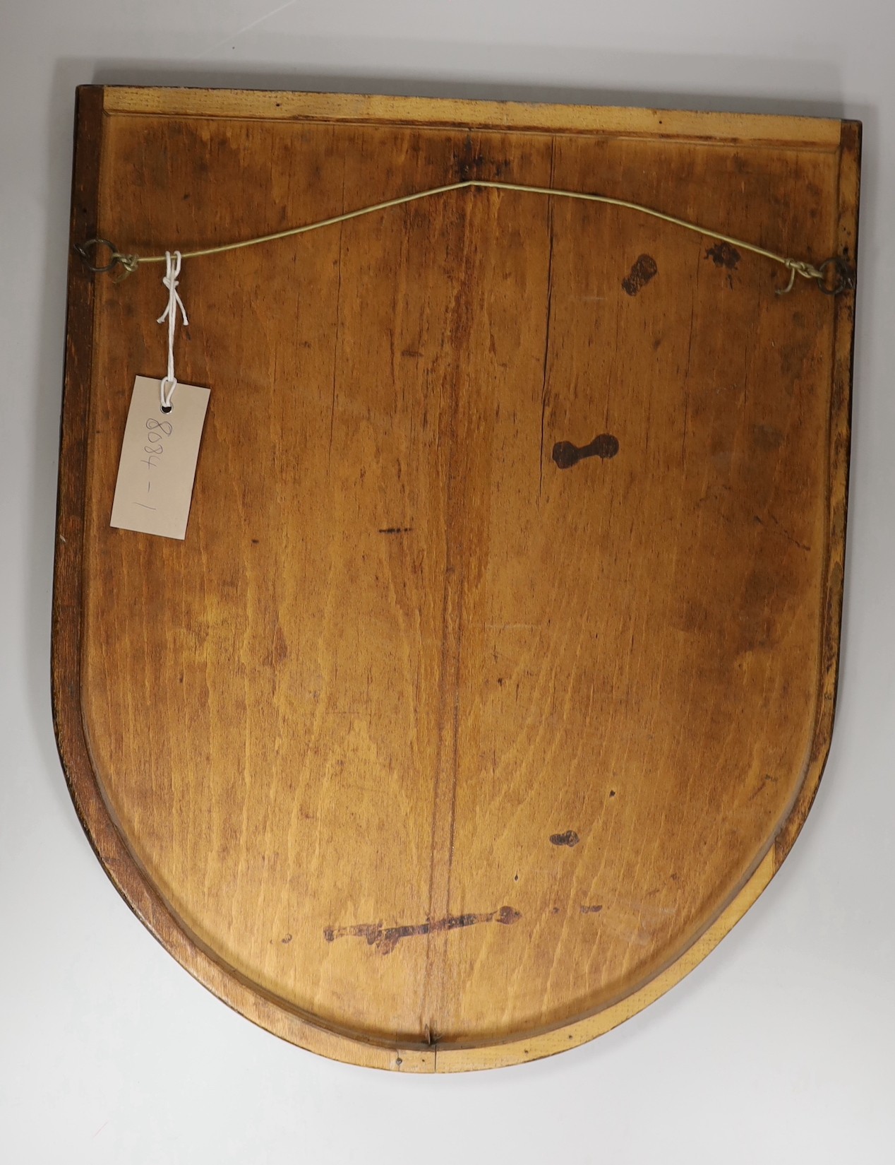 A heraldic ‘Provinz Hannover’ shield. 44.5cm high